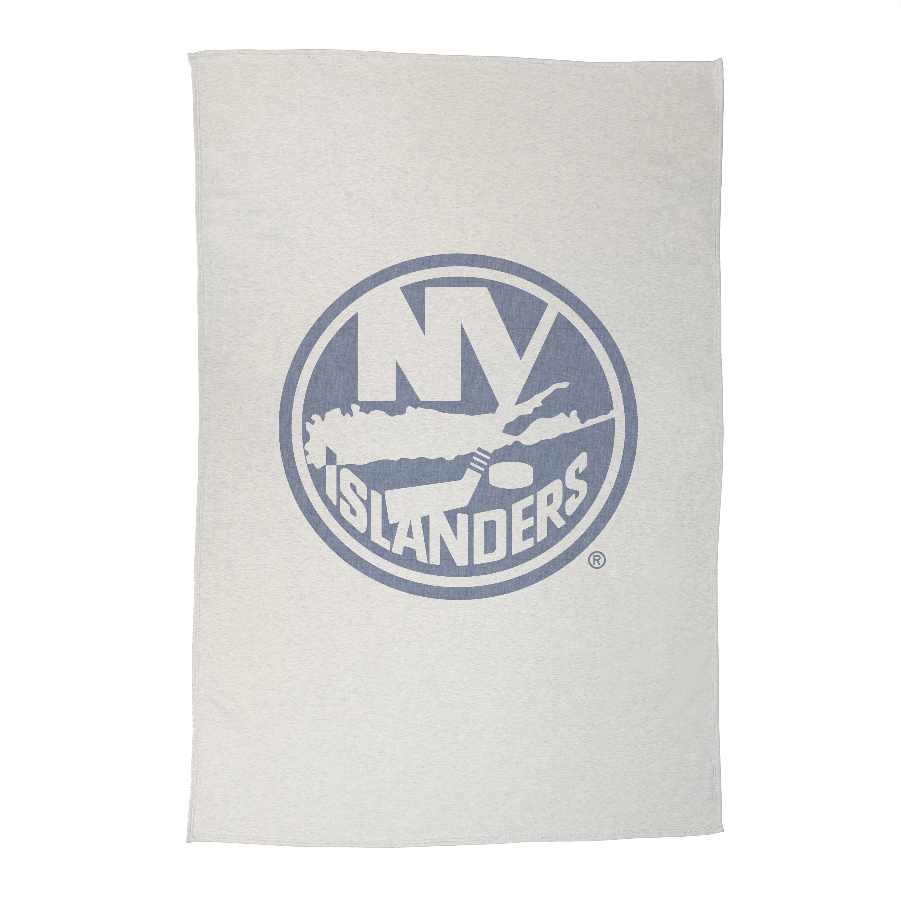 NY Islanders Oversized Logo Sublimated Sweatshirt Blanket