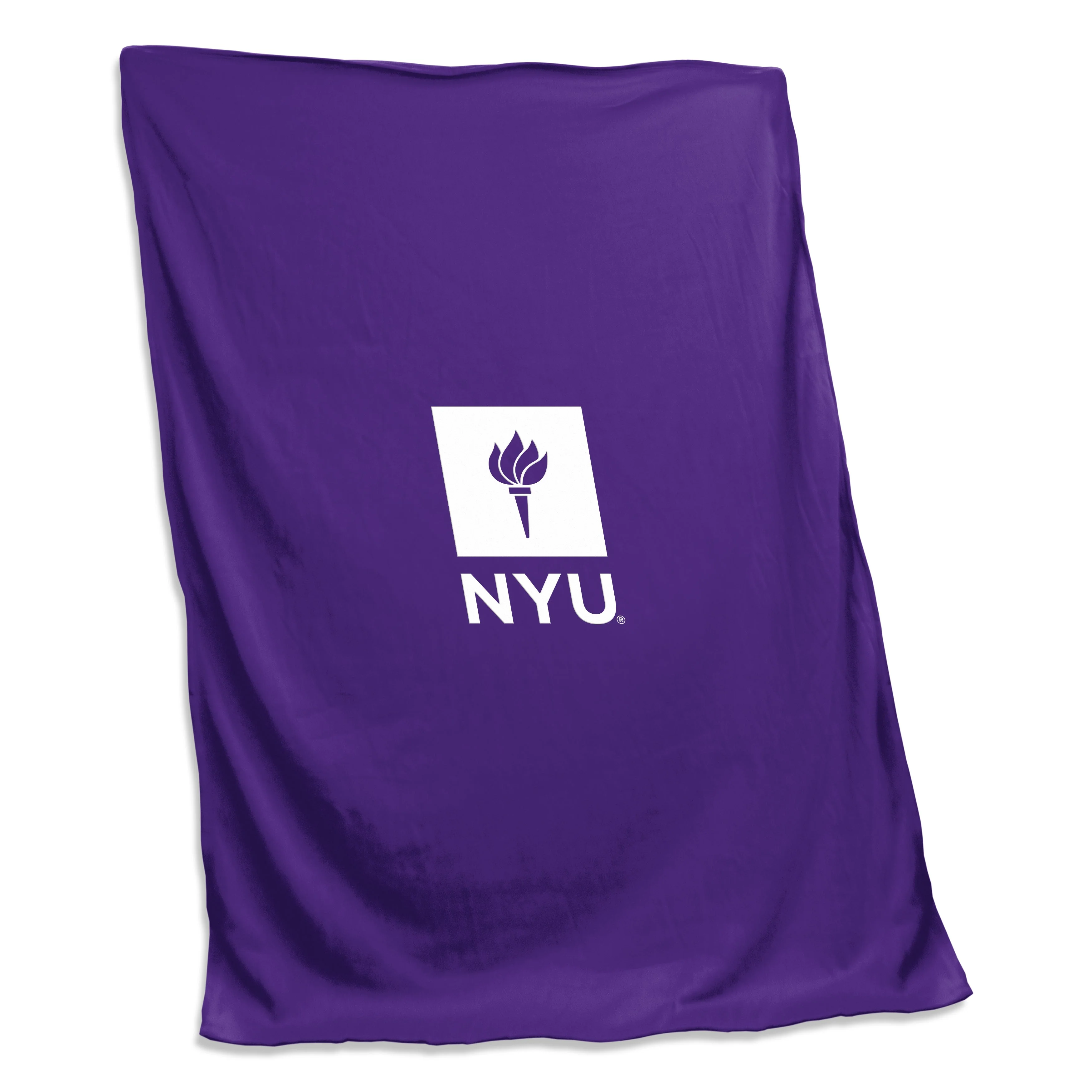 NYU Screened Sweatshirt Blanket