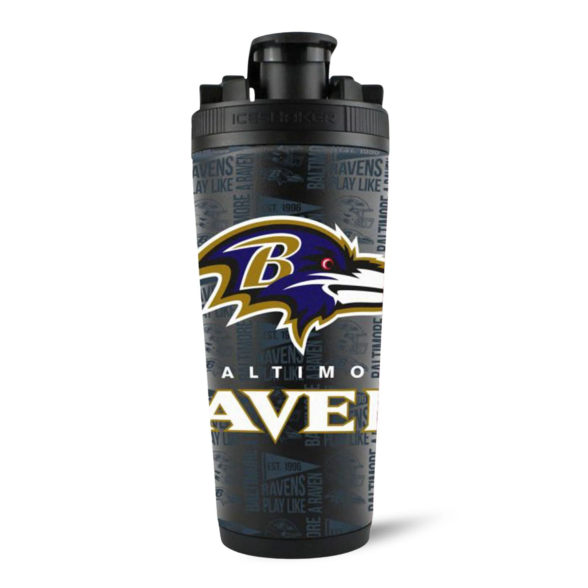 Officially Licensed Baltimore Ravens 26oz Ice Shaker - Image 16