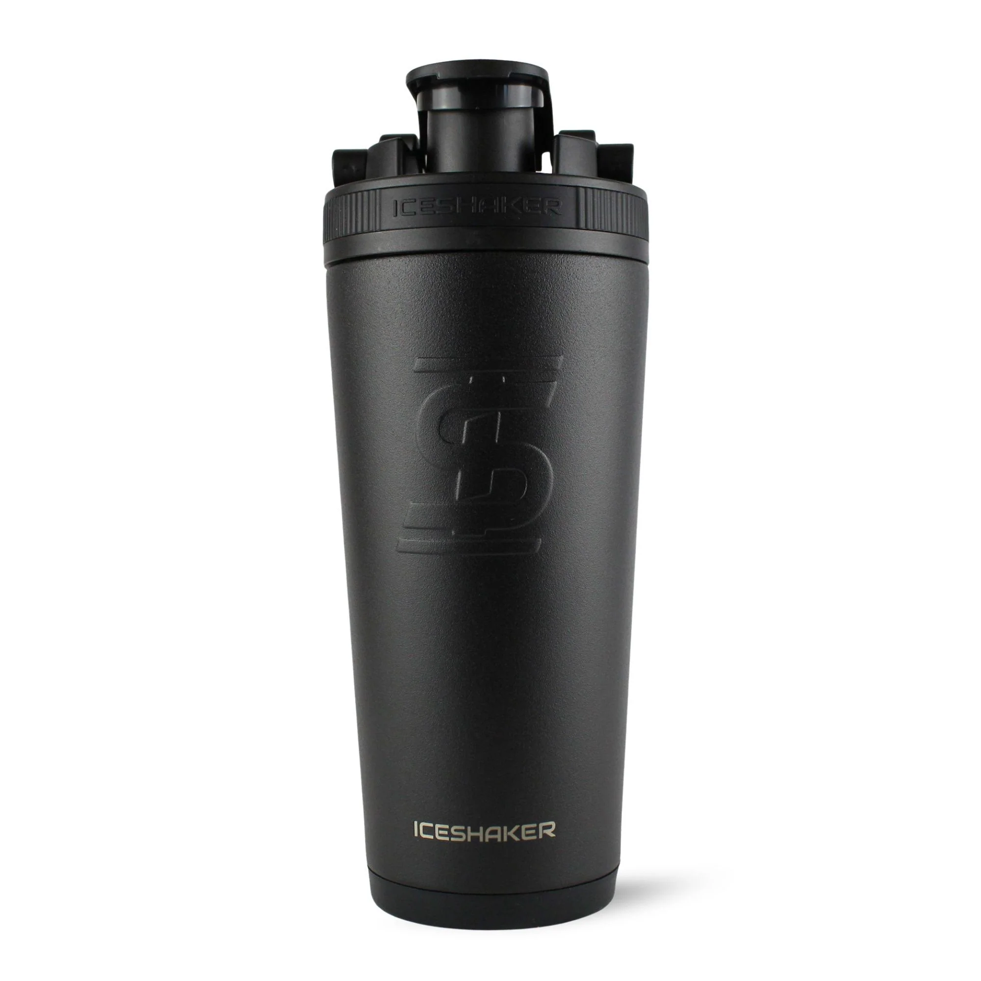 Officially Licensed Chicago Bulls 26oz Ice Shaker - Black - Image 4
