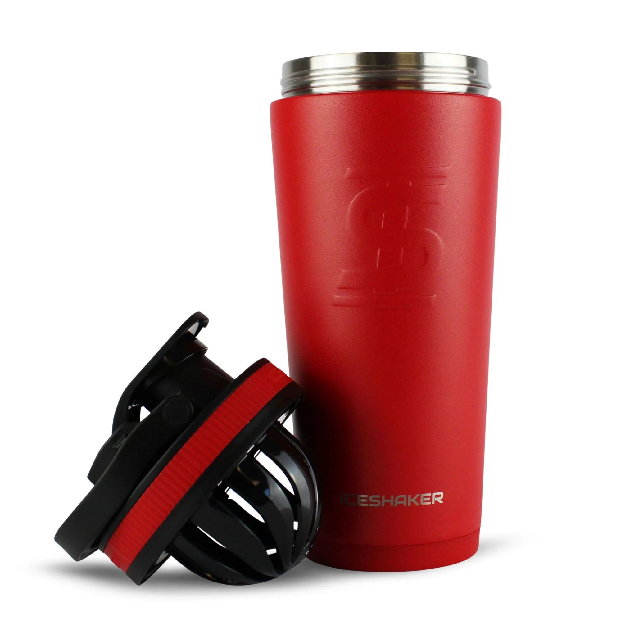 Officially Licensed Detroit Pistons 26oz Ice Shaker - Red - Image 2