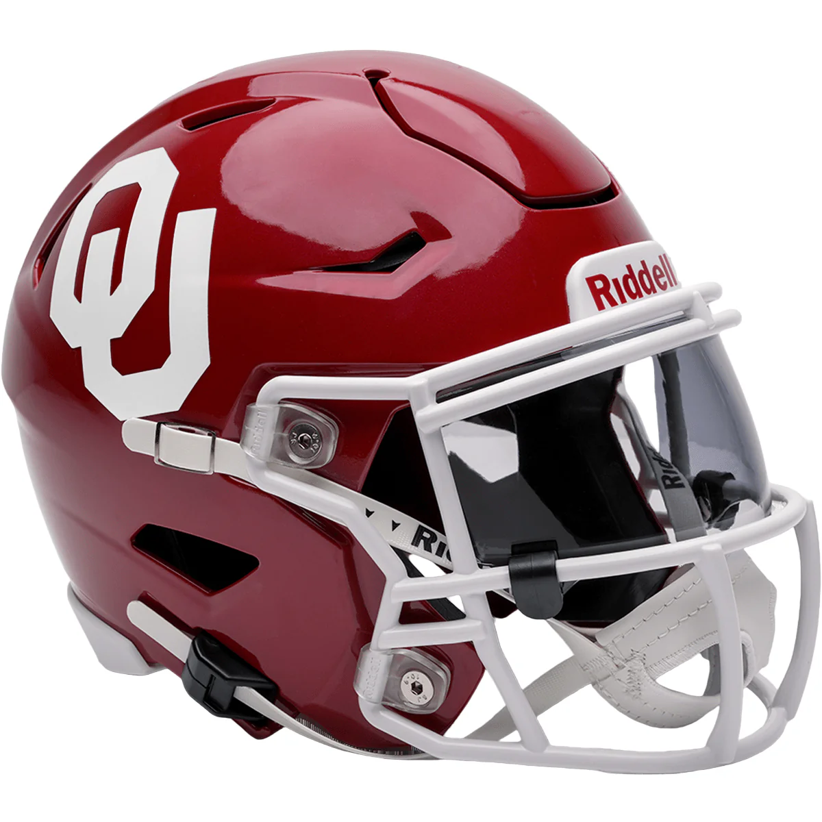 Oklahoma Riddell College SpeedFlex Mid-size Helmet