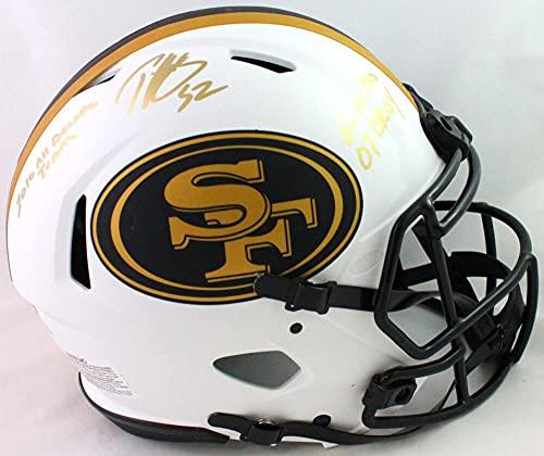 Patrick Willis Signed 49ers Lunar Authentic FS Helmet w/ 3 Insc- Beckett W Gold