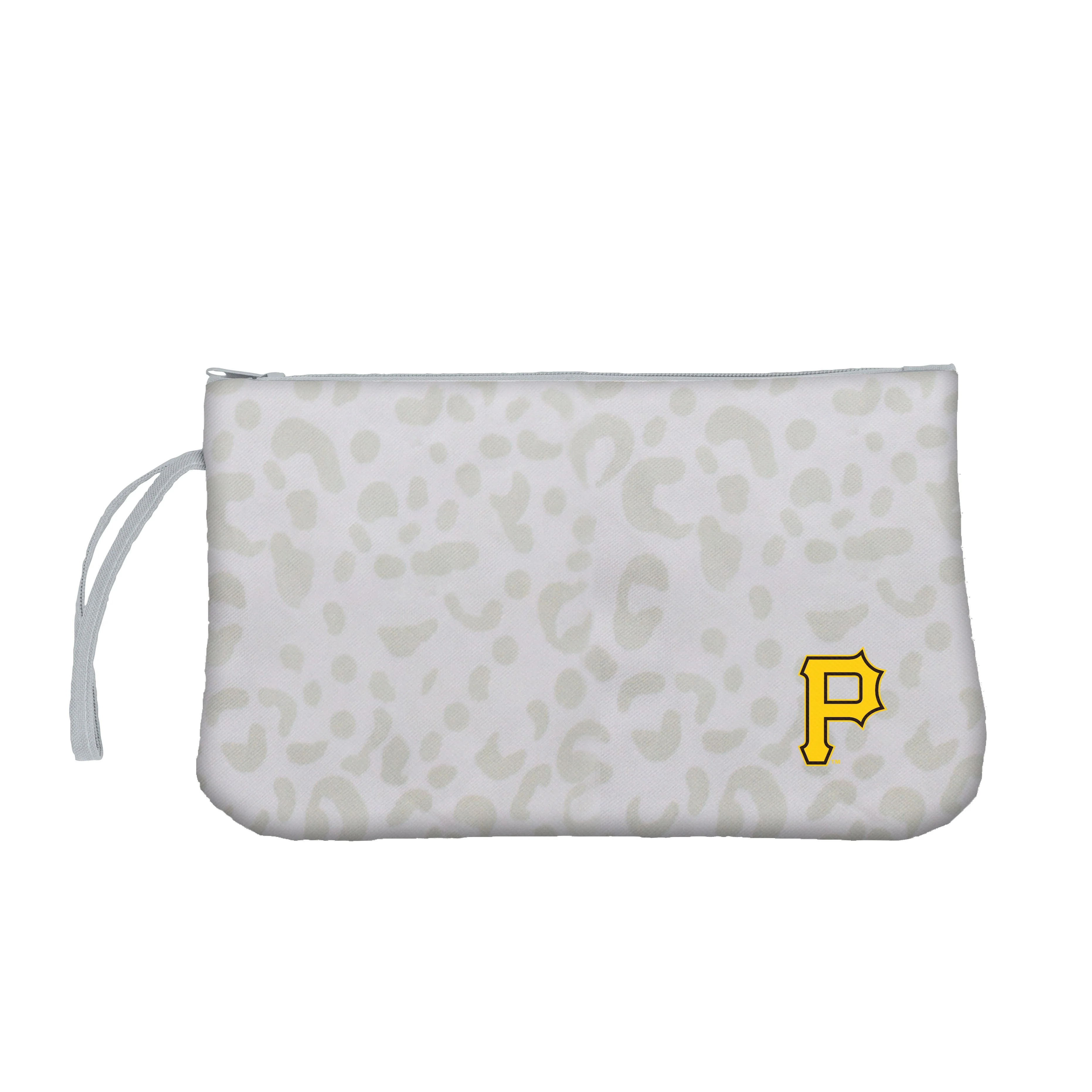 Pittsburgh Pirates Leopard Print Wristlet