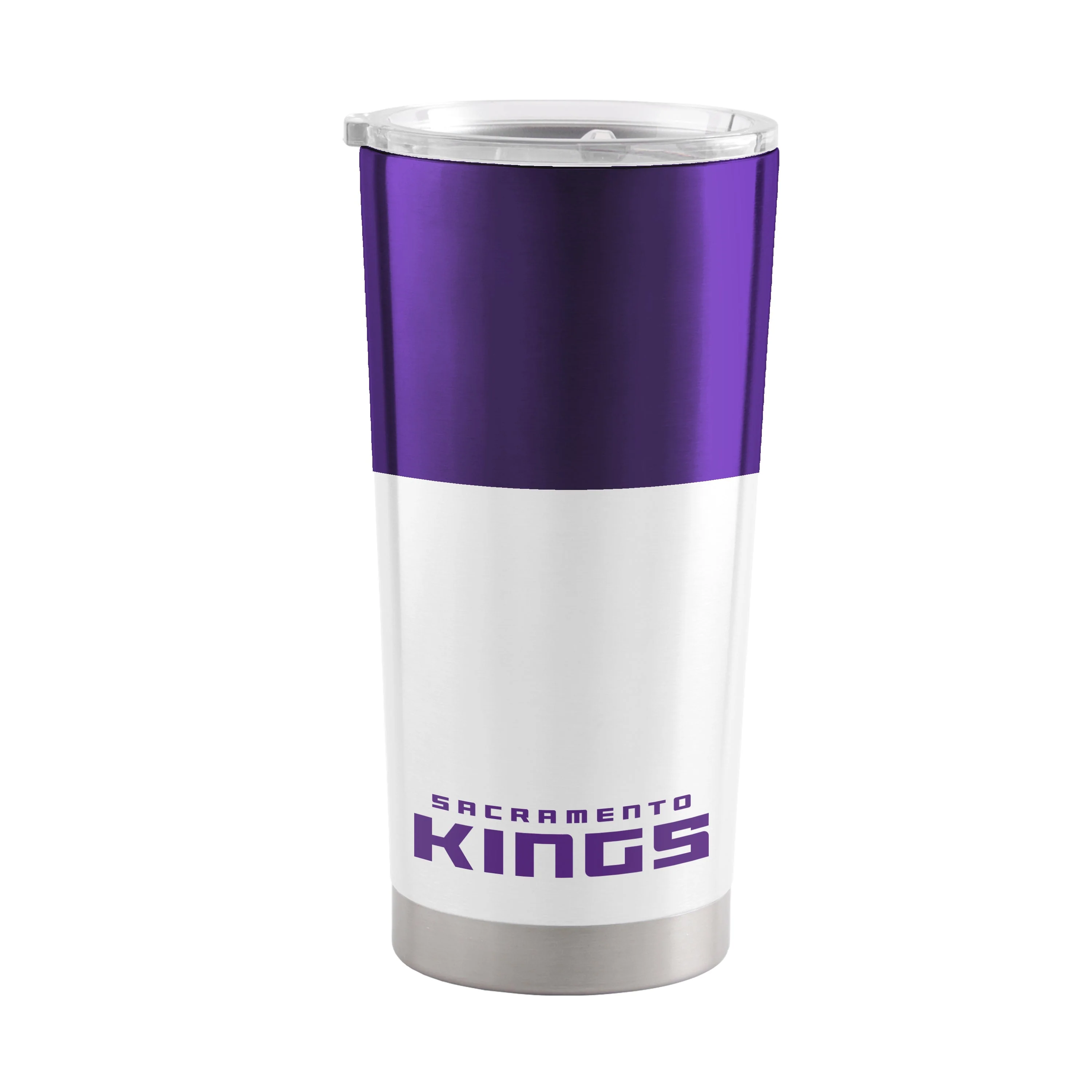 Sacramento Kings 20oz Colorblock Stainless Steel Tumbler - Image 2