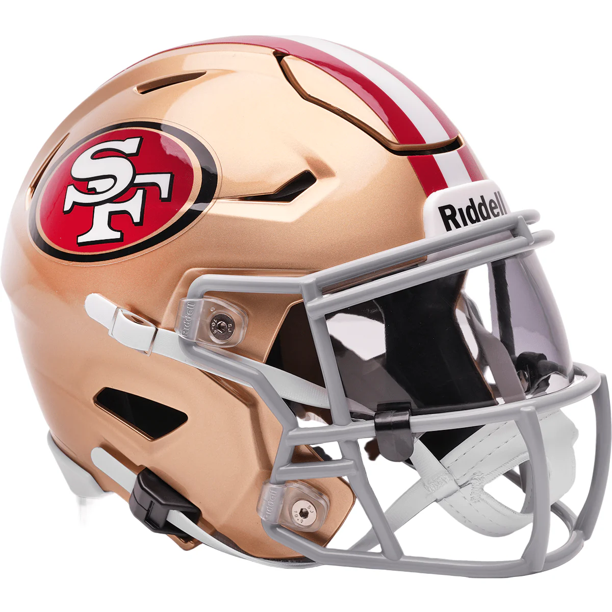 San Francisco 49ers Riddell NFL SpeedFlex Mid-size Helmet
