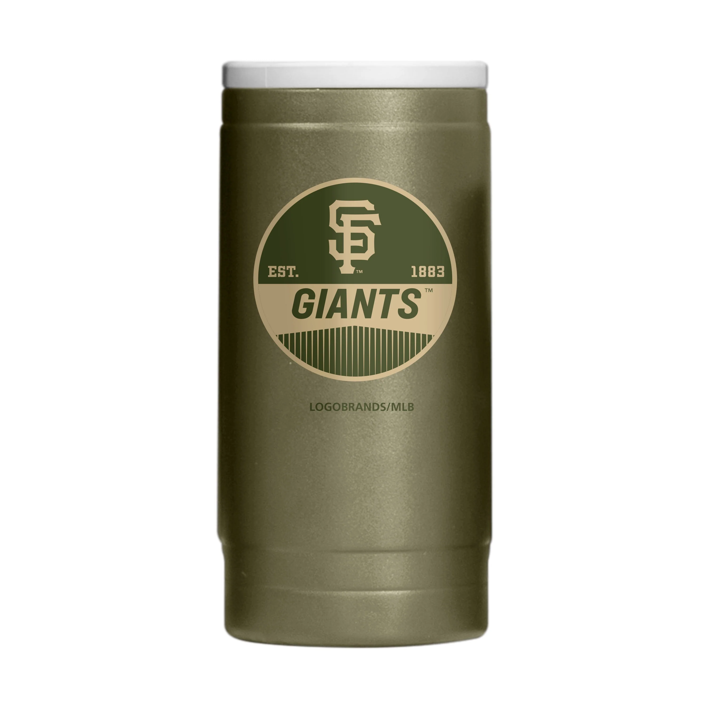 San Francisco Giants Badge Powder Coat Slim Can Coolie - Image 2