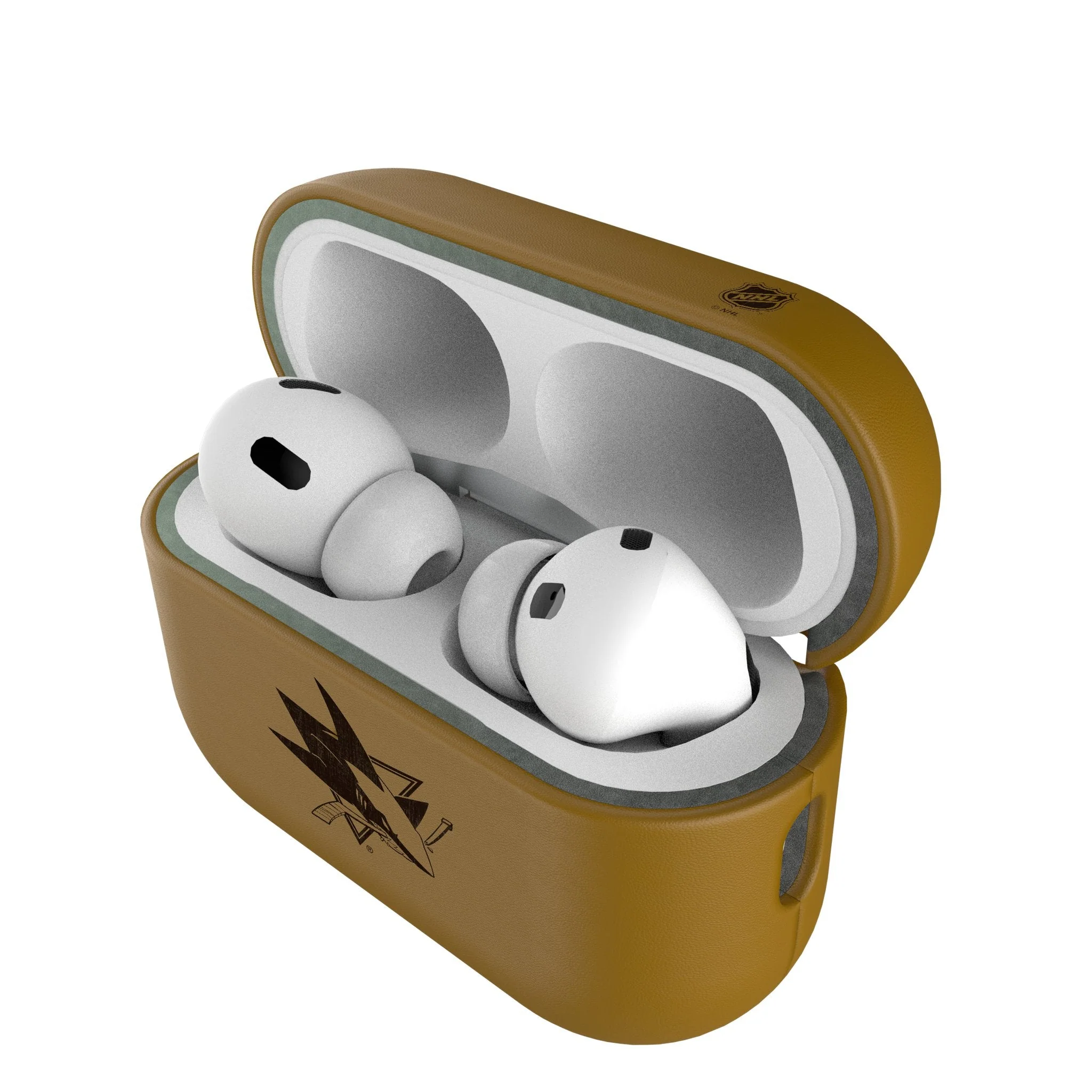 San Jose Sharks Burn AirPod Case Cover - Image 4