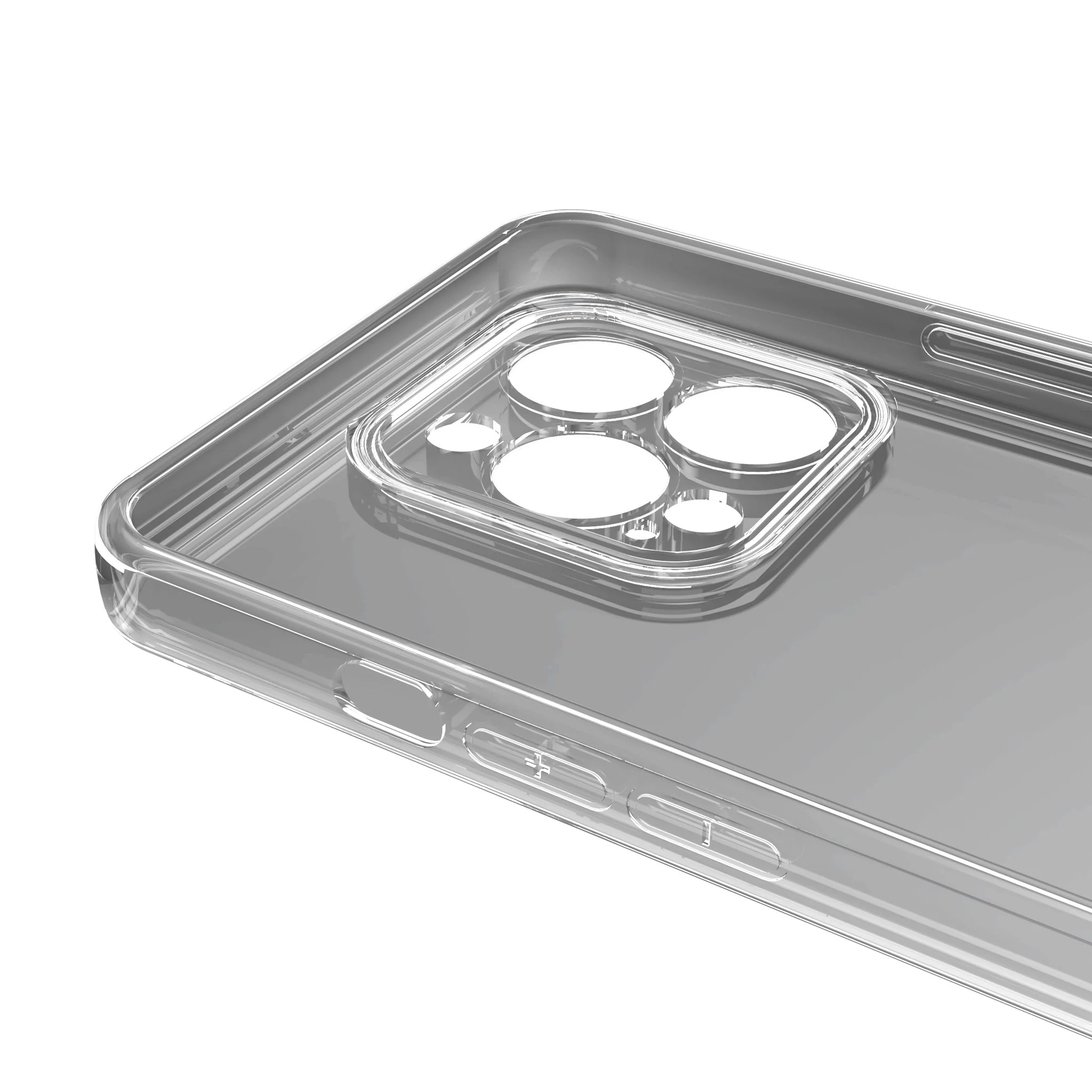 Seattle Kraken Insignia Clear Phone Case - Image 3