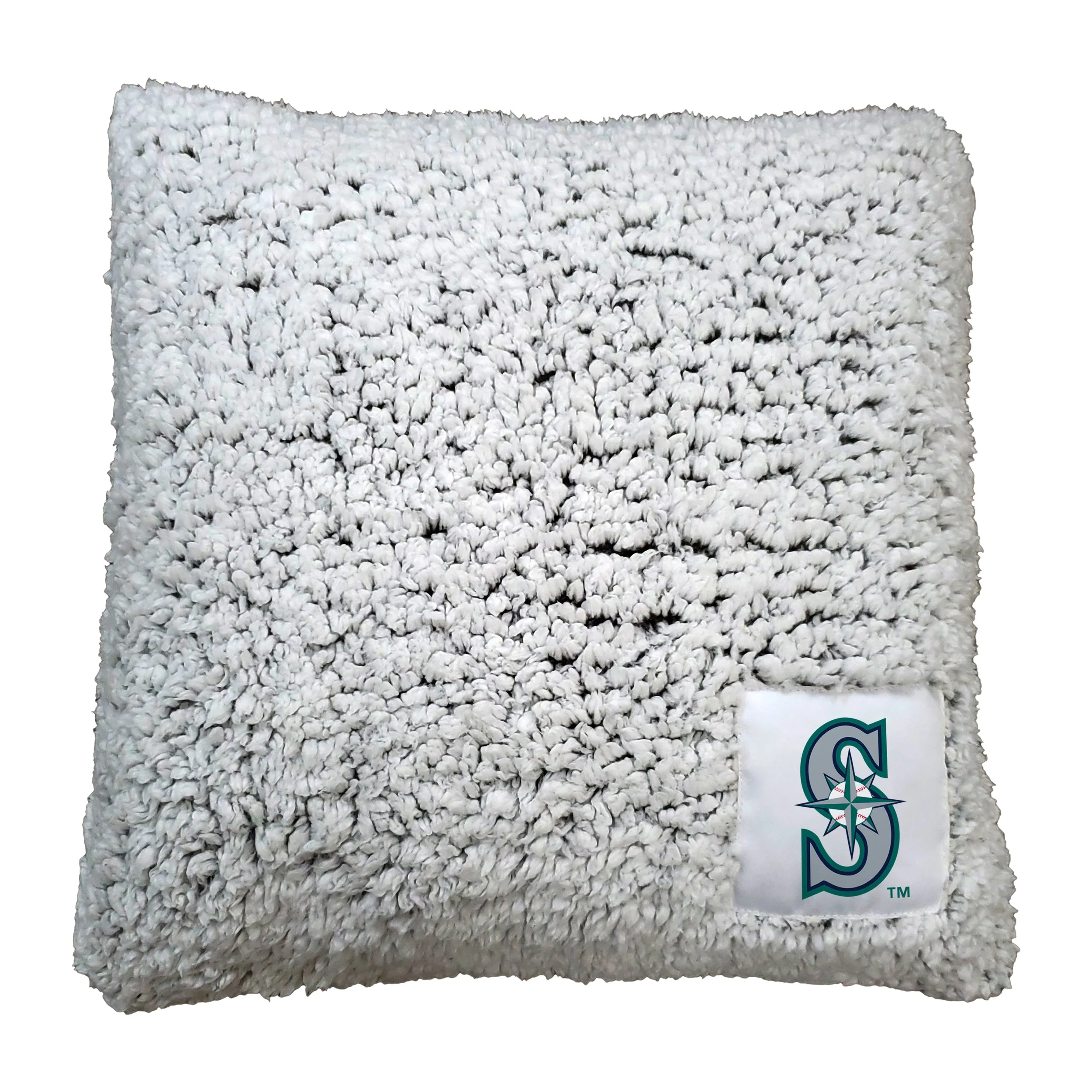 Seattle Mariners S Logo Frosty Throw Pillow