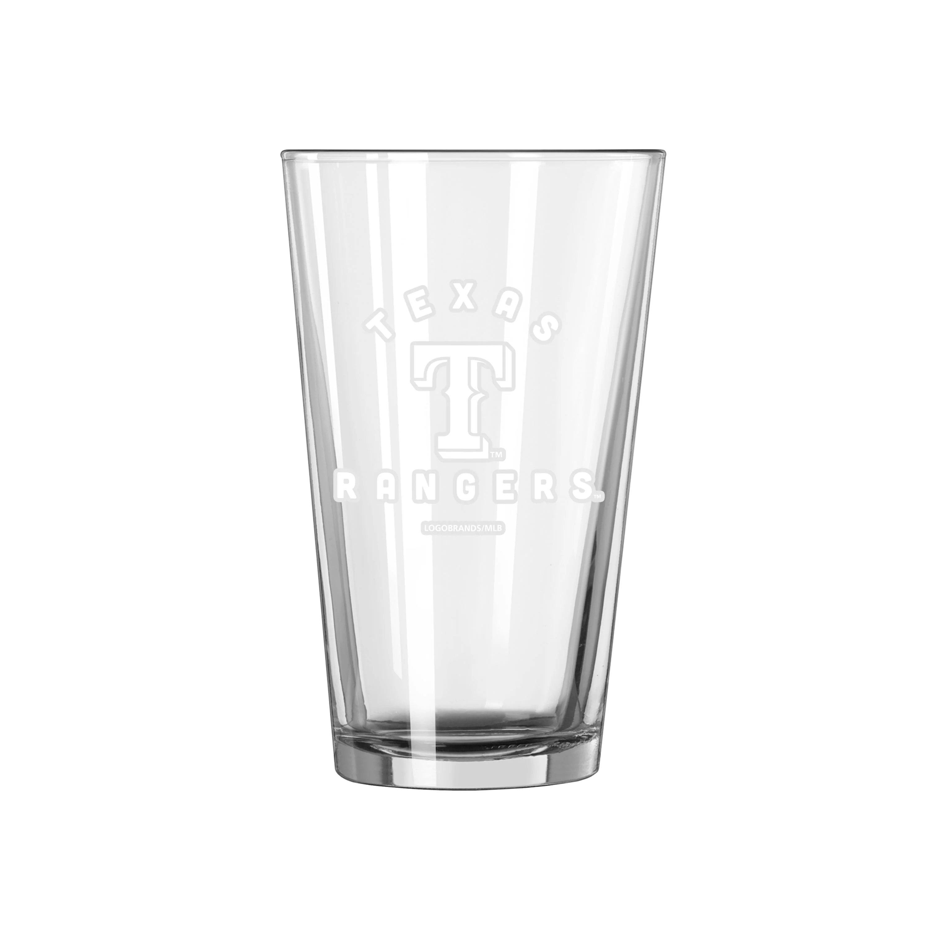 Texas Rangers 16oz Archway Pint Glass