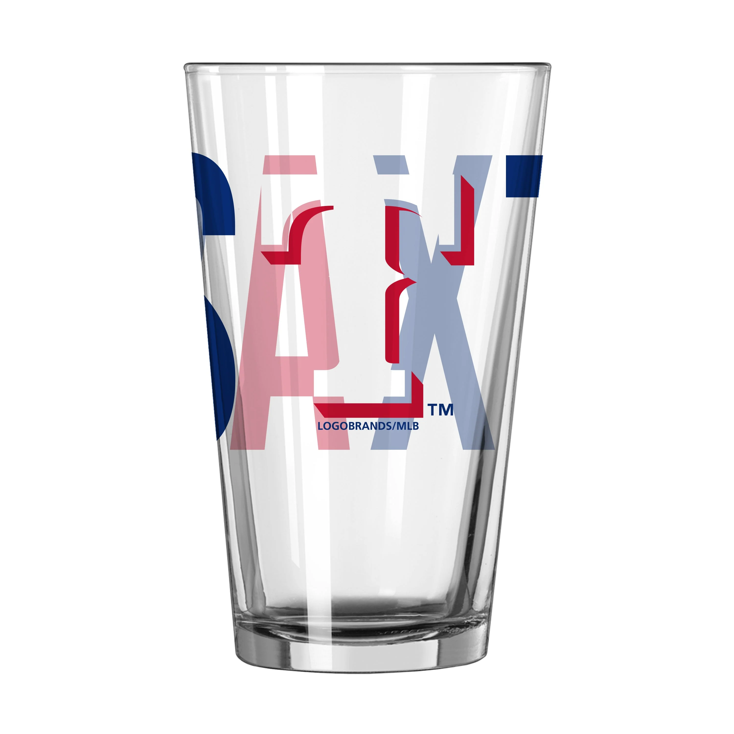 Texas Rangers 16oz Overtime Pint Glass