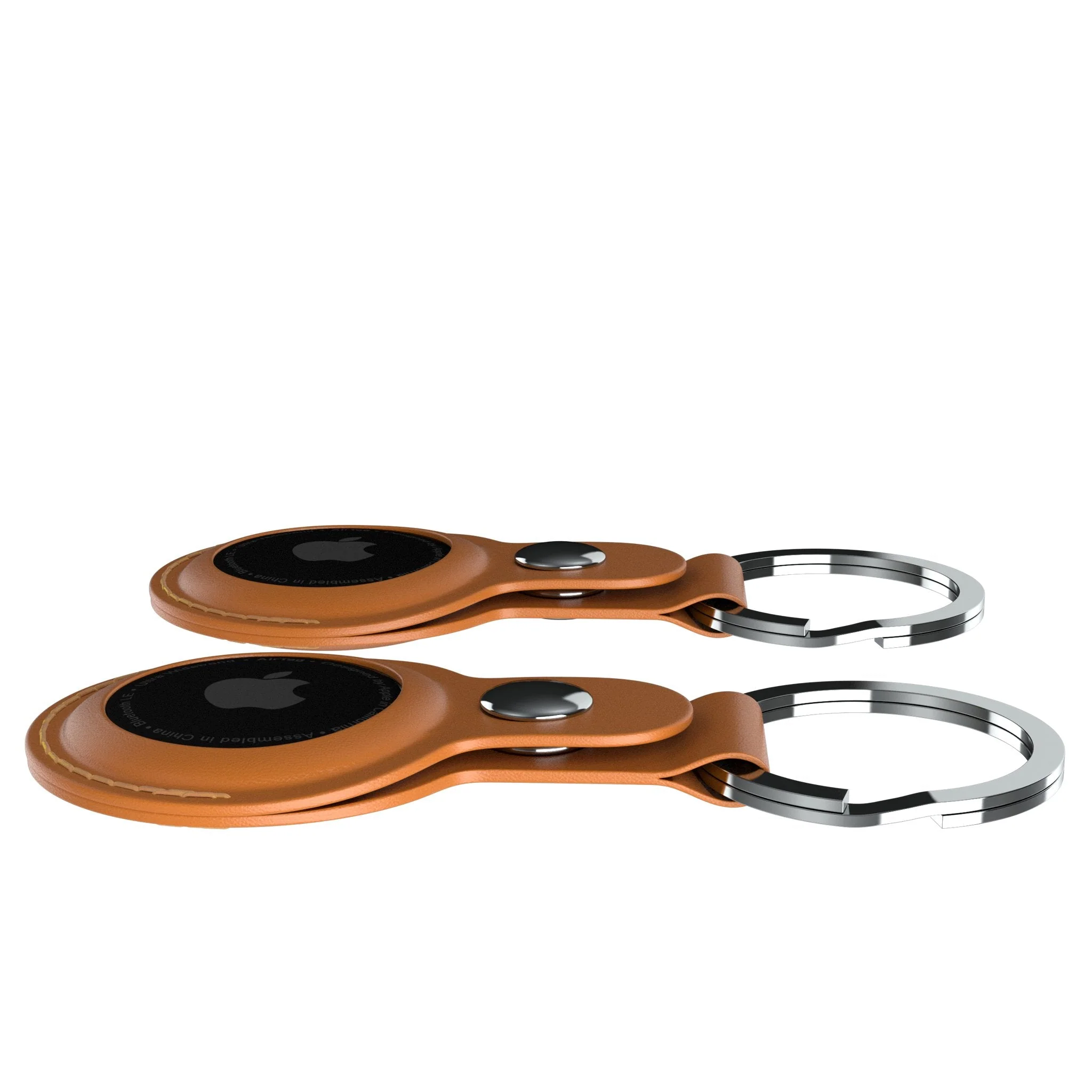 Toronto Maple Leafs Burn Brown Airtag Holder 2-Pack - Image 5