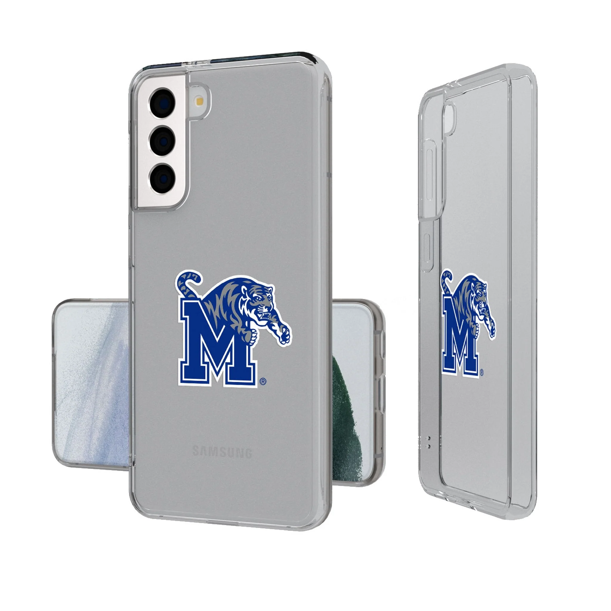 University of Memphis Tigers Insignia Clear Phone Case