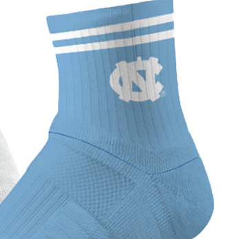 University of North Carolina | Half Calf Knit Socks | NCAA - Blue