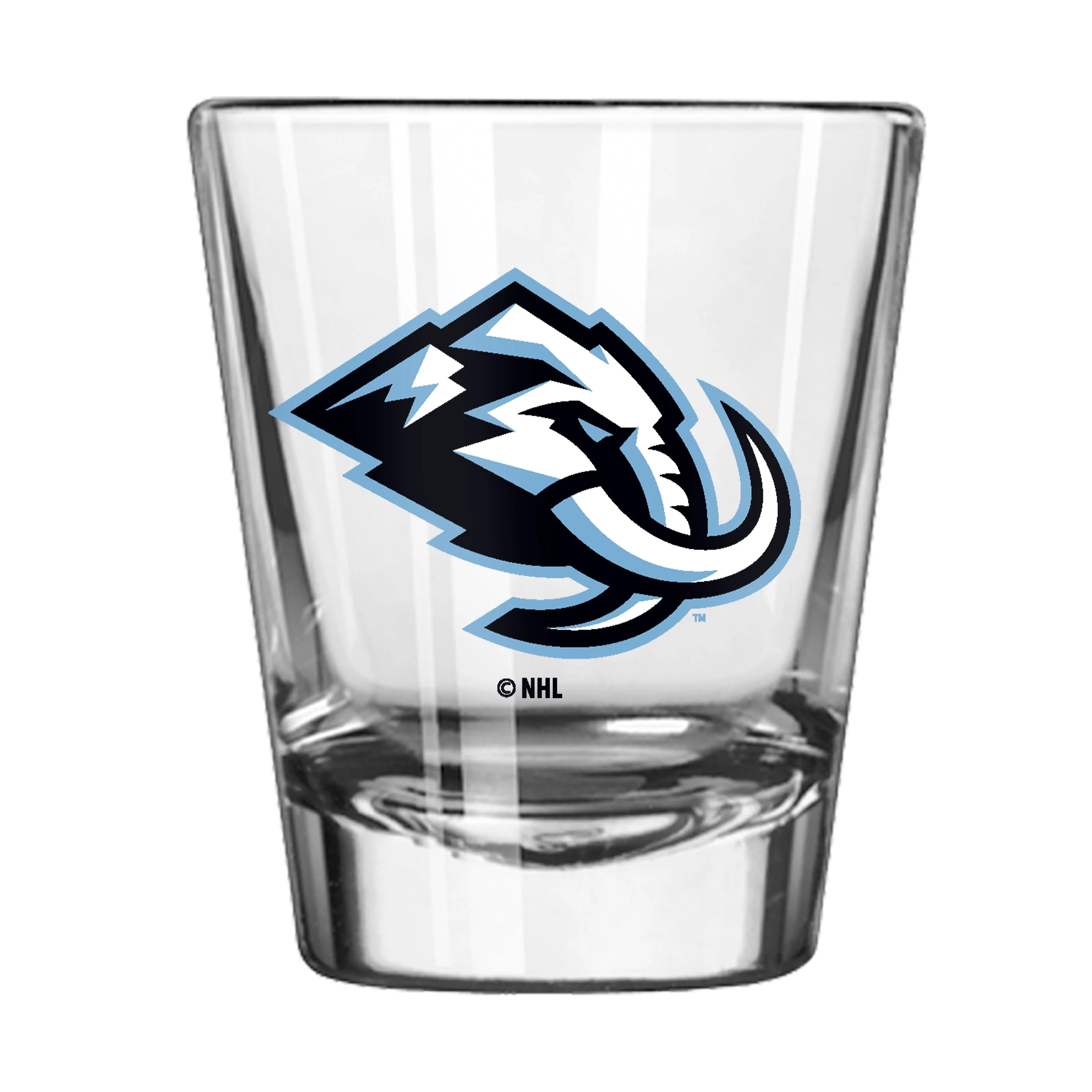 Utah Mammoth 2oz Secondary Logo Shot Glass