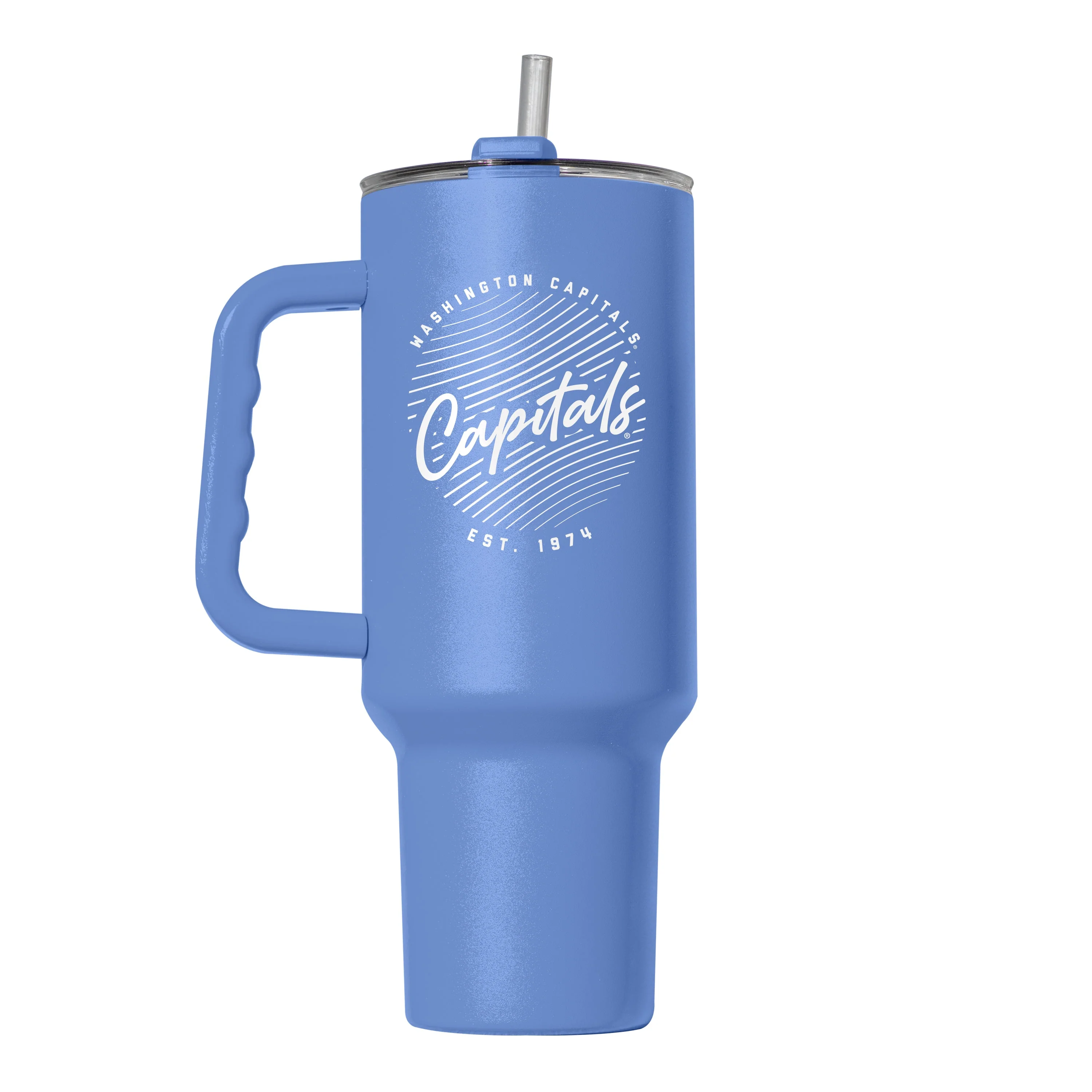 Washington Capitals 40oz Retro Script Powder Coat Tumbler - Image 2